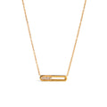 Halo Bar Necklace